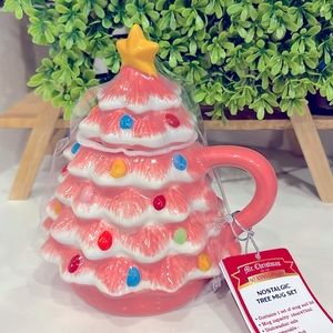 Mr. Christmas nostalgic tree mug set